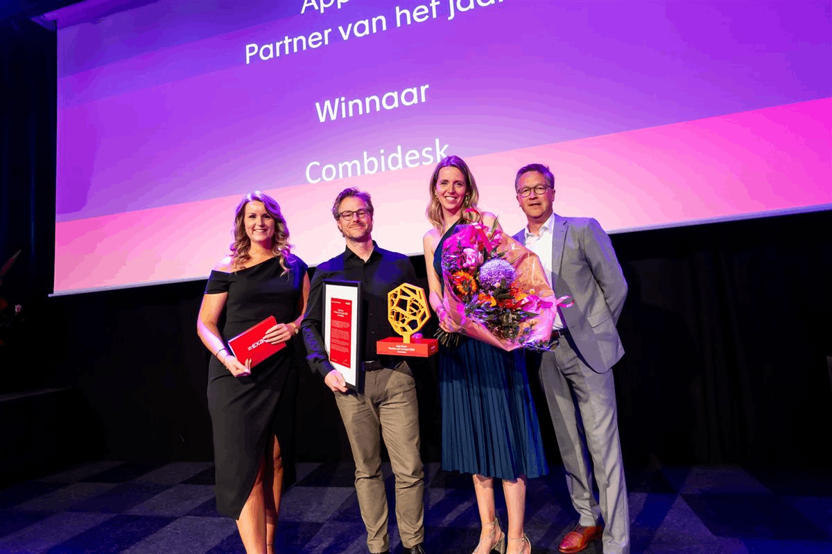 Combidesk wint Exact App Store Partner van het Jaar 2025
